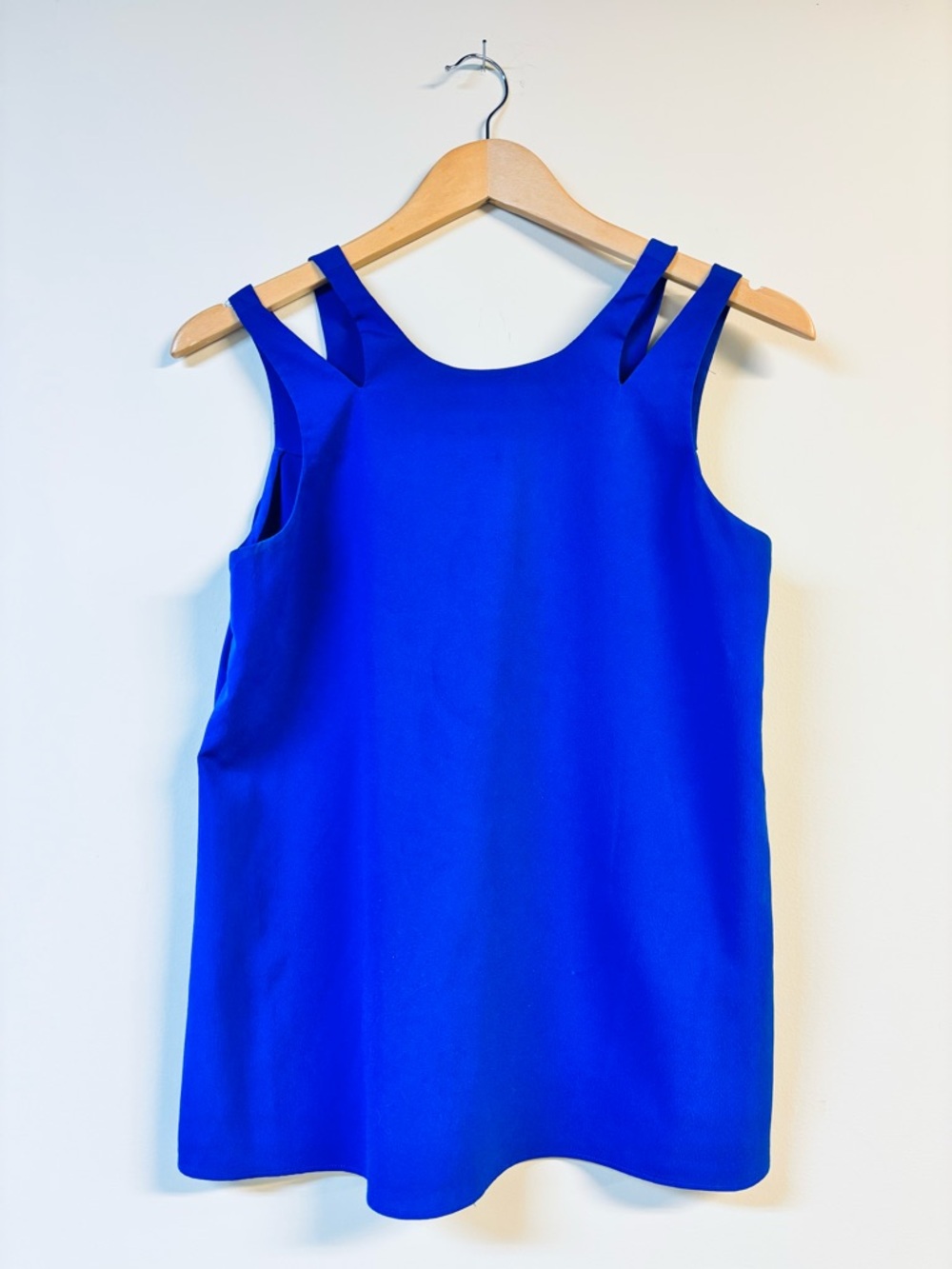 Banana Republic Royal Blue Double-Strap Flowy Tank Top XS